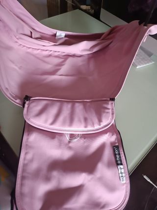 CAPOTA EXTENSIBLE Y CUBRE ROSA SOFT PINK BUGABOO 