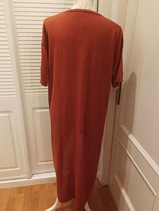 VESTIDO PUNTO ZARA, T-L