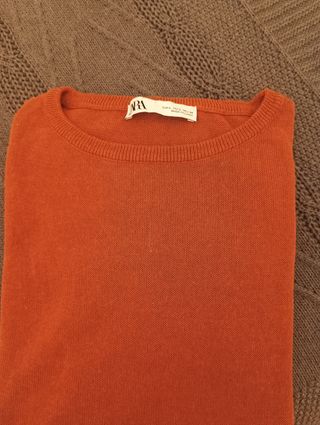 VESTIDO PUNTO ZARA, T-L
