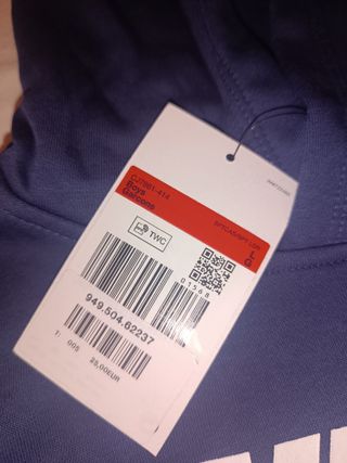 Sudadera Nike Niño Talla L Azul
