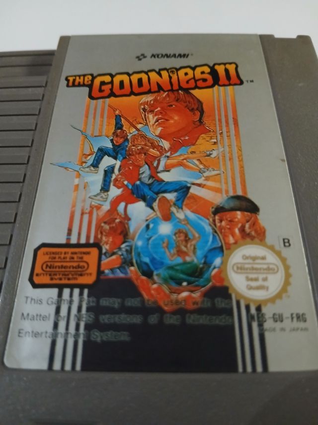 The Goonies II NES Konami