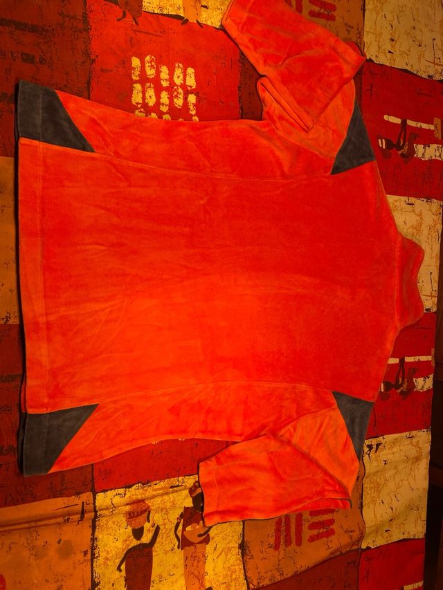 Polar naranja y gris Talla L