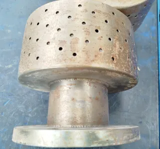 Decoración Industrial Acero inoxidable ¿Lampara?