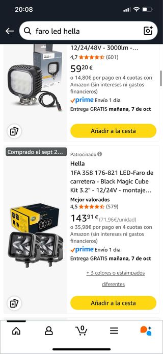 Faro Hella LED Cube 3.2 12/24V
