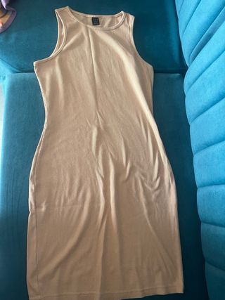Vestido blanco asimétrico
