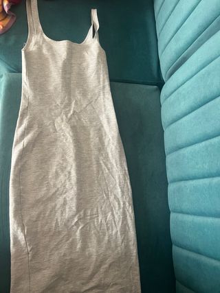 Vestido blanco asimétrico