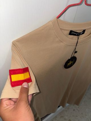 Camiseta Beige Talla S.