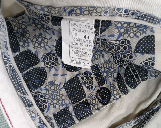 Pantalón Flair beige algodón