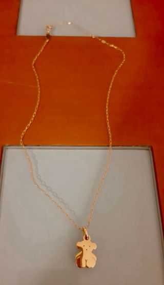 Collar Tous Oso Dorado
