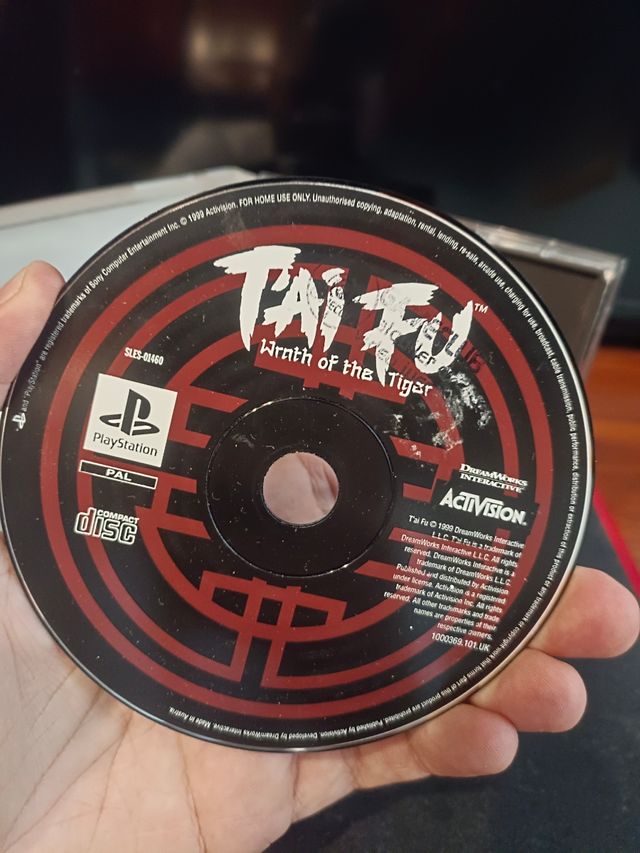 Tai Fu PS1 PAL Español Sin Manual