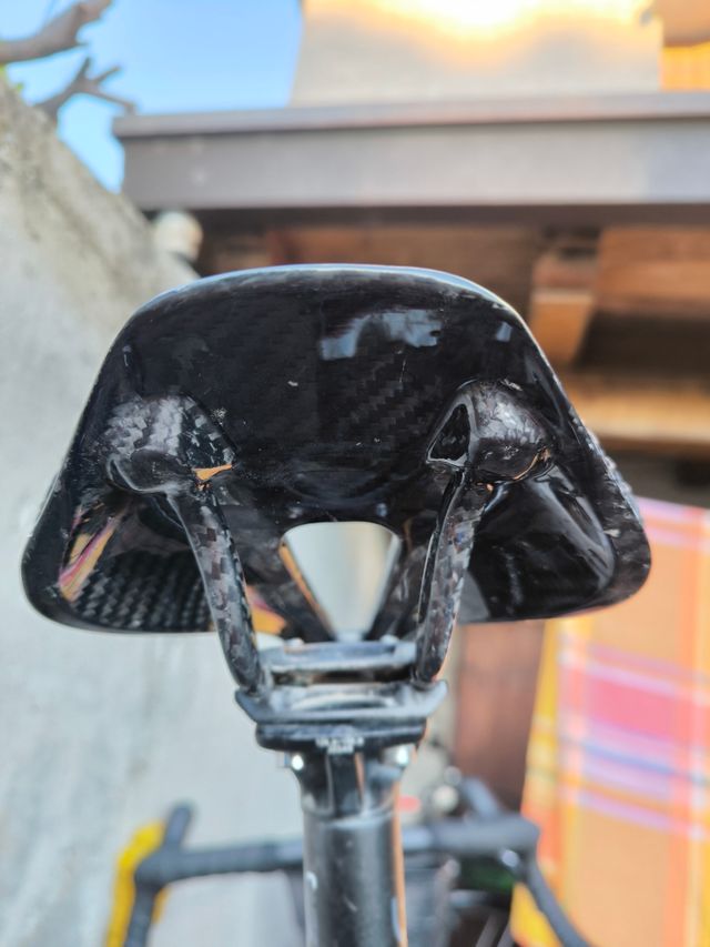 Sella bici carbonio 3D Honeycomb