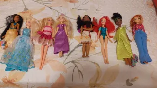 Muñecas Barbie Princesas Disney