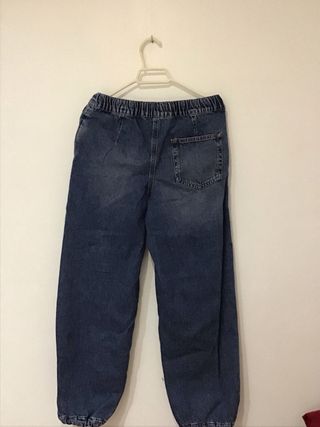 Pantalones ZARA niña vaqueros cintura elástica