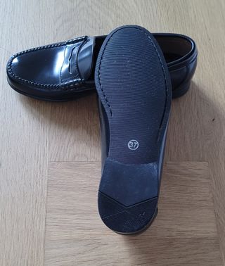 Mocasines de piel con antifaz | Sindo's