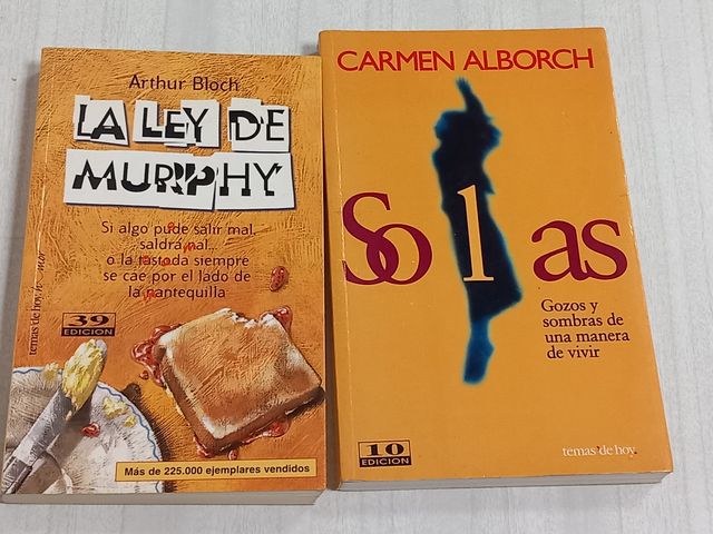SOLAS. Carmen Alborch. LA LEY DE MURFHY.