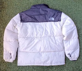 Chaqueta The North Face Beige y Negra