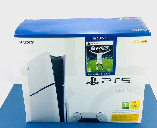 Playstation 5 Slim 1TB Blu-ray Blanca