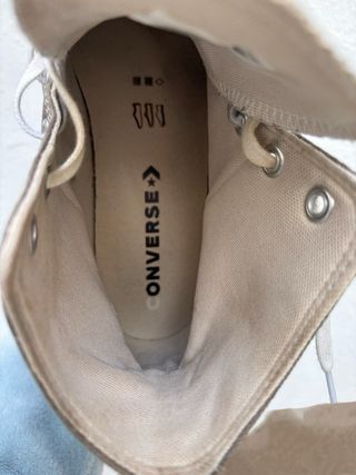 Converse Marrones Plataforma
