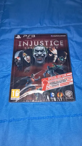 Injustice Gods Among Us PS3 Sigillato Steelbook