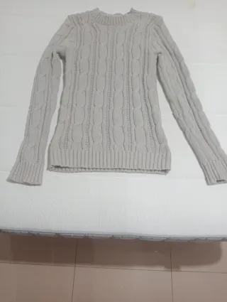 Jerséis de punto trenzado mujer