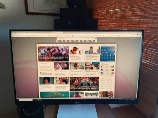 Monitor LG 27US500-W 4K Blanco