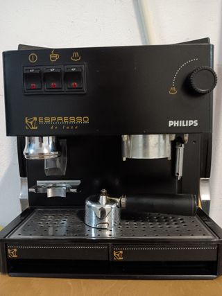 Cafetera Philips Espresso de Luxe.