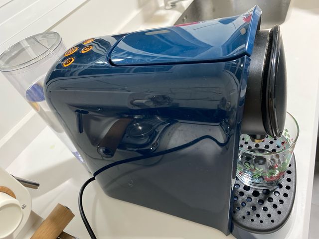 Cafetera Cápsulas LOR Barista Azul