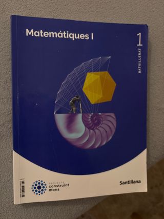 MATEMATIQUES I 1BTX CONSTRUINT MONS