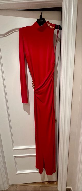 Vestido de Fiesta Elisabetta Franchi Rojo