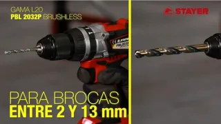 Taladro Percutor Stayer PBL 2032 PK BRUSHLESS