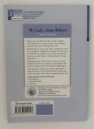 MY LADY ANNE BOLEYN 3°ESO