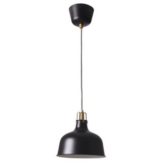 Lámpara de techo RANARP IKEA negra