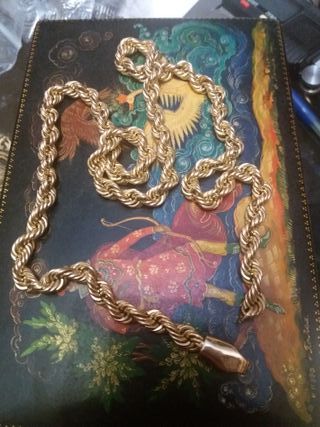 Cordón macizo oro 18k