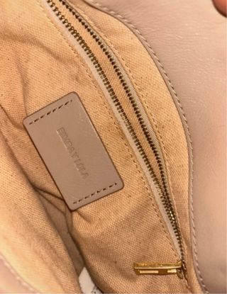 Bolso Bimba y Lola Piel Beige y Dorado