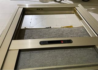 Ventana corredera aluminio y cristal