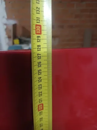 Puerta armario Besta Roja brillo