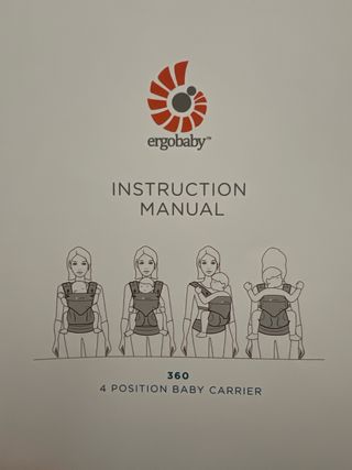 Marsupio Ergobaby 360 + inserto neonato