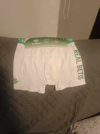 Bóxer oficial Real Betis Hummel Talla S
2 pares 