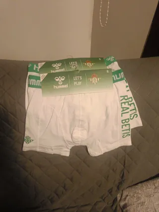 Bóxer oficial Real Betis Hummel Talla S
2 pares 