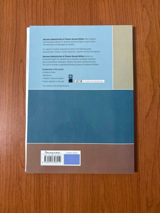 Libro de Inglés para Administración y Finazas