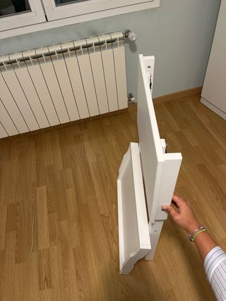 Mesa auxiliar plegable de madera