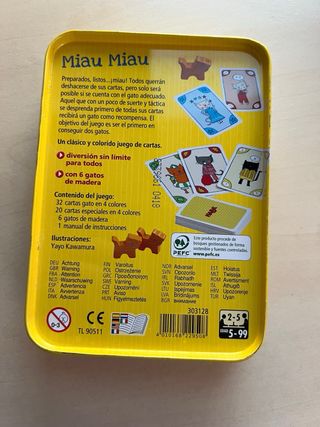 Juego de mesa Miau Miau HABA