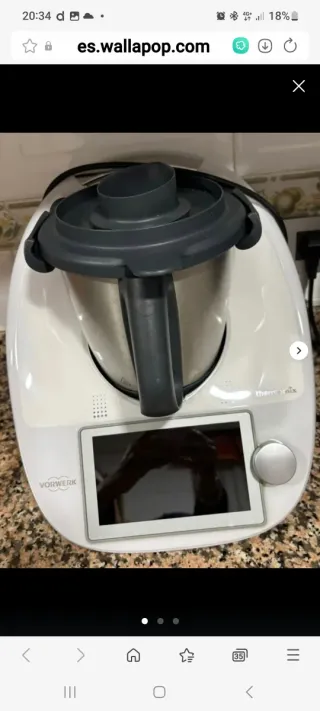 Thermomix TM6 completa mas doble jarra y catador