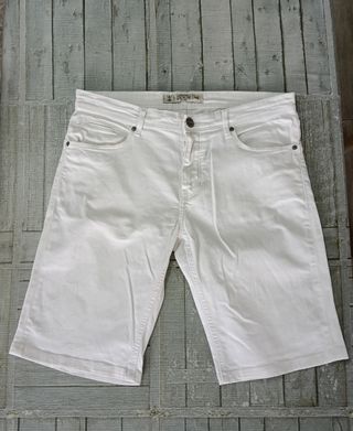 Pantalón corto blanco DENIM