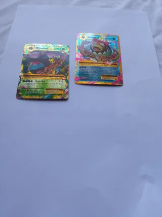 2 Carte Pokemon M Slowbro EX + M Venusaur EX