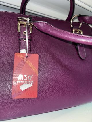 Bolso de mano morado M30