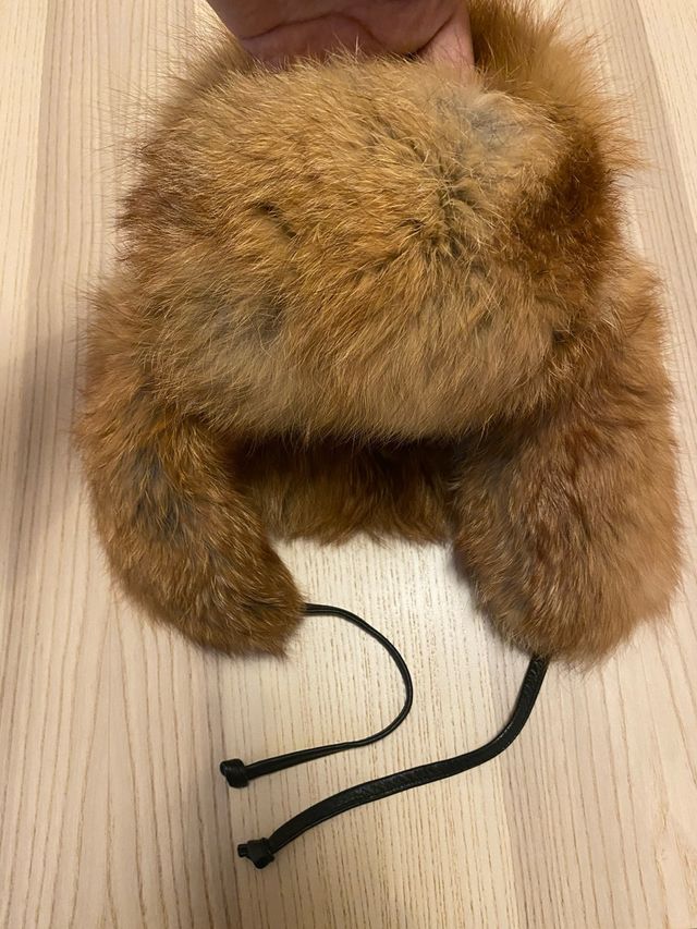 Gorro de pelo auténtico