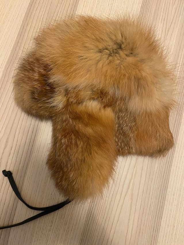 Gorro de pelo auténtico