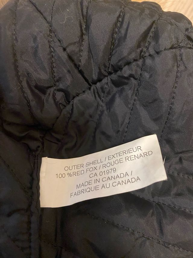 Gorro de pelo auténtico