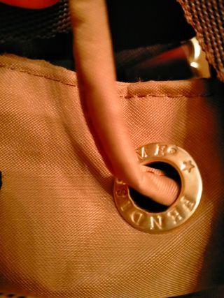 Borsa Fendissime vintage marrone